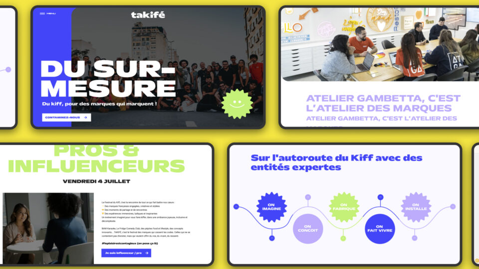 Refonte du site Ta Kifé